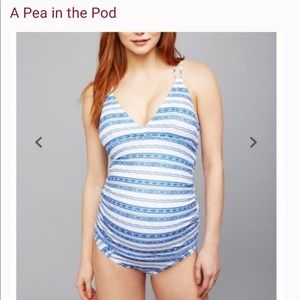 A Pea In The Pod Maternity Swimsuit